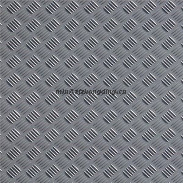 Hot dip galvanized ASTM B209 ASTM A36 Mild Steel Carbon Checkered Steel Plate Embossed Sheet Anti-slip steel plate weight price chart